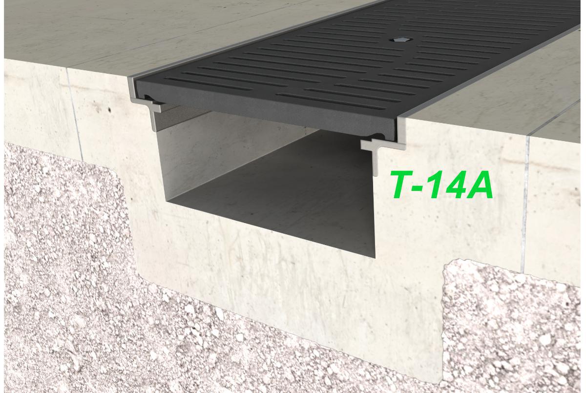 T-12 Trench Drain with Penta-Lock Security